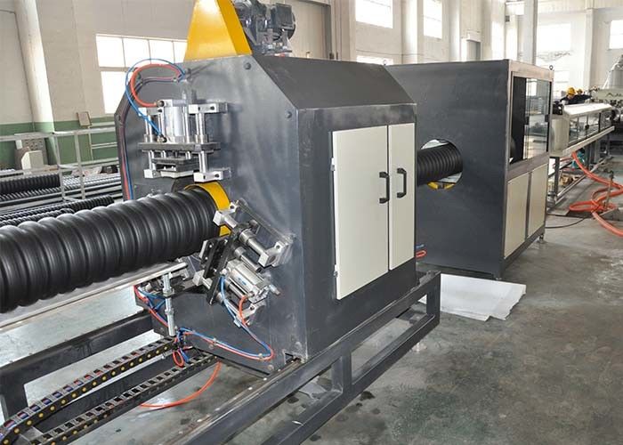 PP PE สายการผลิตท่อลูกฟูกผนังเดี่ยว ID 200 มม