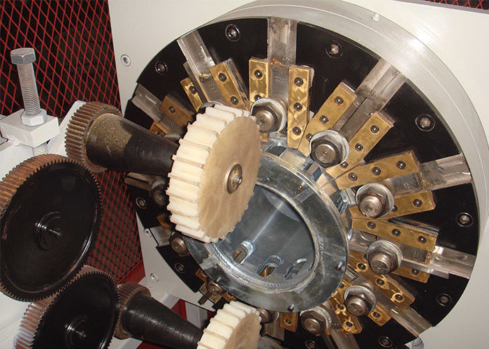 20-50 มม. PVC Double Wall Single Wall Corrugated Pipe Extrusion Line ความเร็วในการผลิตสูง High