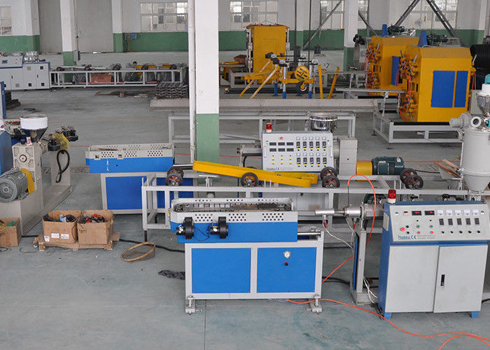 Φ5-Φ16 PE Single Wall Corrugated Pipe Making Machine เครื่องอัดรีดแบบสกรูเดี่ยว