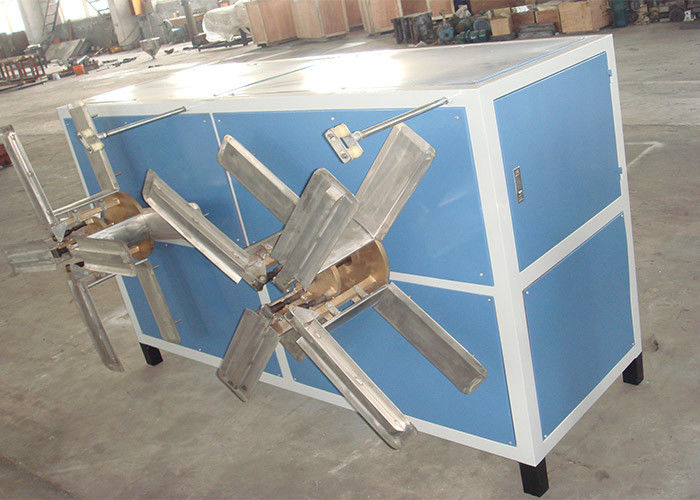 PE PP PVC Single Wall Corrugated Pipe Extrusion Line ความเร็วมาตรฐาน