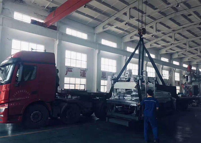 110mm 160mm Double Wall Corrugated Pipe สายการผลิต Extrusion Machine Plant