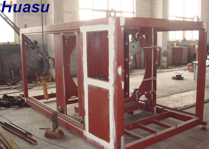 Double Hollow โครงสร้างผนัง HDPE เกลียว Winding Corrugated / ท่อน้ำทิ้ง Extrusion Machine