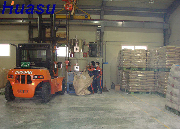 PVC แนวนอนประเภท Double Wall Corrugated Pipe Extrusion Line 500mm Diamter Pipe