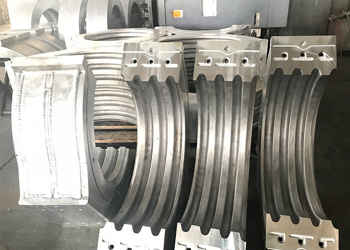 HDPE/PE/PP พลาสติกเดี่ยว / คู่ผนังลูกฟูกท่อ Extruder Extrusion Machine