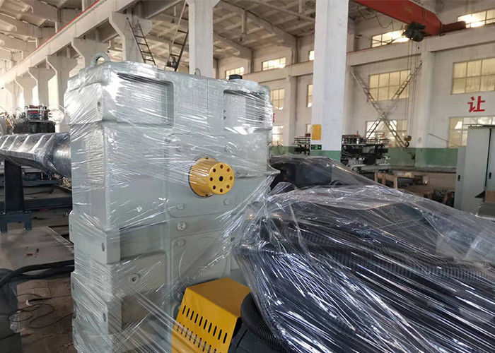 PE DWC Pipe Extrusion Line สายการผลิตทั้งหมดที่ทำ PE PP Corrugated Pipes