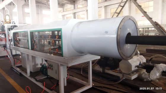 Automatic Double Wall Corrugated Pipe Extrusion Line with Siemens Motor and PLC Control System for 8-15Kg/h Production