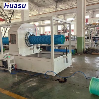 Plc Control Advanced Double Wall Corrugated Pipe Extrusion Line For Municipal Engineering