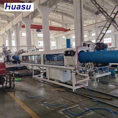 Double Wall Corrugated Pipe Extrusion Line for Smooth Production