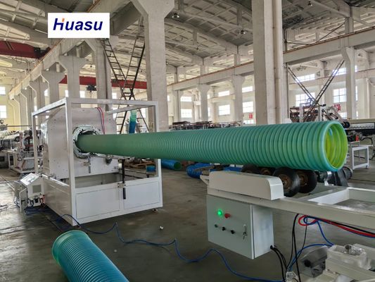 Customizable PVC Corrugated Pipe Manufacturing Line with 60-2000kg/h Capacity and 32-1600mm Pipe Diameter for Online Belling