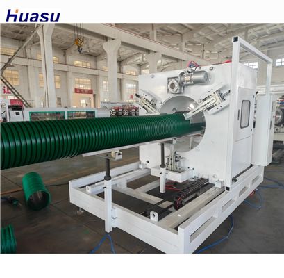 Advanced Top Notch Corrugated Pipe Extrusion Line With Screw Material 38CrMoALA And Gear Material 20CrMnTi