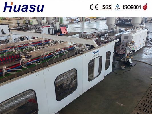 Remote Control Single Wall Corrugated Pipe Extrusion Line with Stable Workflow and Online Belling for PVC/PE/MPP/PA/HDPE Pipes