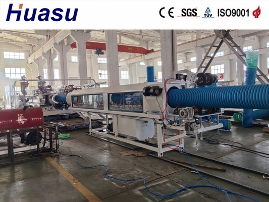 HDPE Pipe Extrusion Line with Siemens Control 500-2000Kg/h Capacity
