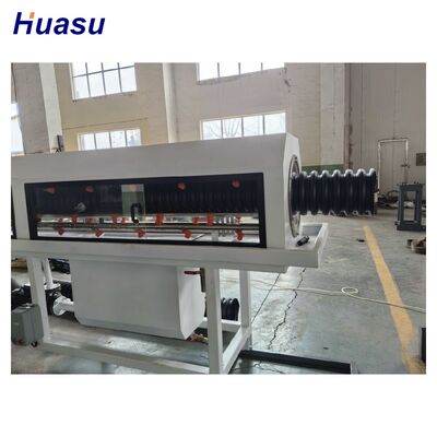 Automatic And Computerized HDPE Pipe Extrusion Line With Air Cooling And Water Cooling For 32mm - 1600mm Corrugated Plastic Pipe Production