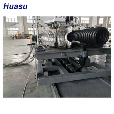 Siemens PLC Controlled HDPE Pipe Extrusion Line with 32mm - 1600mm Pipe Diameter Range and 100-2000kg/h Output