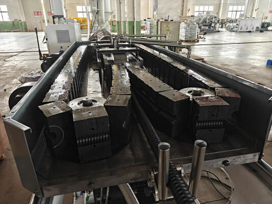 Full Automatic Single Wall Corrugated Pipe Extrusion Line with 40-80kg/h Output and Water Cooling System
