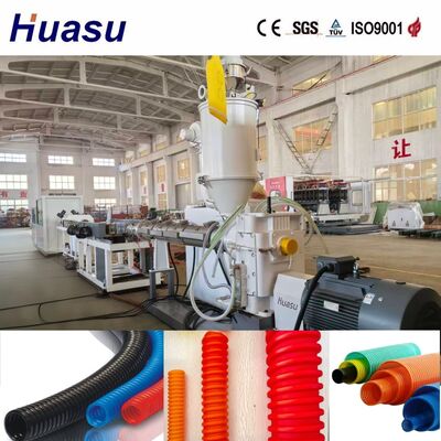 Full Automatic Corrugated Pipe Production Line with 32mm-1600mm Pipe Diameter and PLC Remote Control