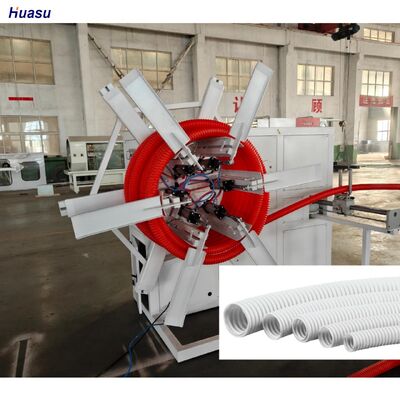 Corrugated Pipe Production Line Extrusion Line Platform Facilitating Automated Pipe Forming And Process Control One Feed