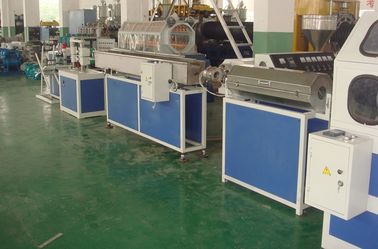 PVC Fiber Enhancing Hose Extrusion Line / Corrugated PVC Pipe Production Line