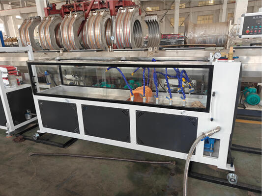Non dust Cutting Spiral Pipe Extrusion Line Featuring Semi automatic to Fully Automatic Options for Workflow Management