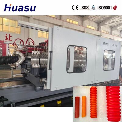 High Output Plastic Pipe Extrusion Line 100-1200kg/h Consistent Drainage Pipe Fabrication 32mm-2000mm Diameter