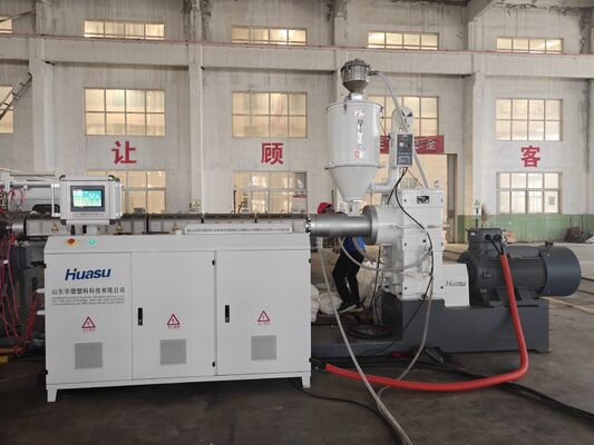 High Speed Single Wall Corrugated Pipe Production Line Innovative Solution For Pipe Manufacturing