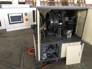 Durable Double Wall Corrugated Pipe Extrusion Line For Hardware Mounting Holes / Automatic Punching Machine