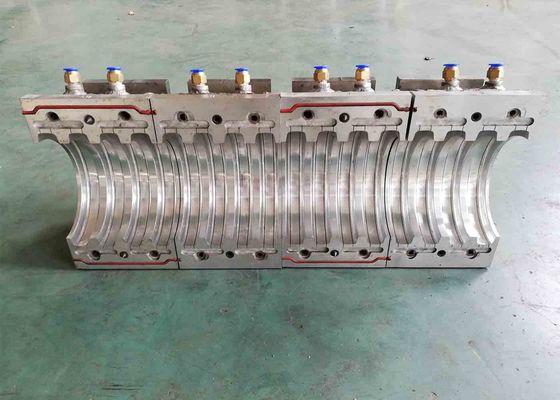 250mm Single Wall Corrugated PE PP Pipe Extrusion Machine