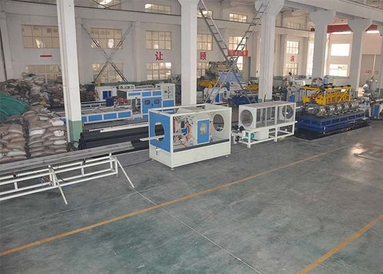 PVC HDPE 600mm Double Wall Corrugated Pipe Machine