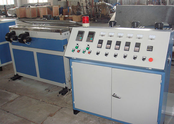 PE PVC Single Wall Corrugated Pipe Extrusion Line Making Machine