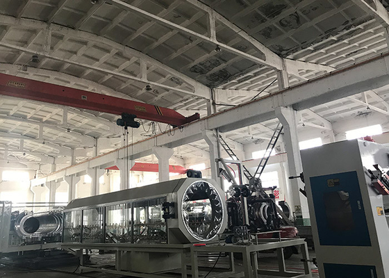 HDPE Plastic Hexagon Corrugated Pipe Machine Extrusion Line